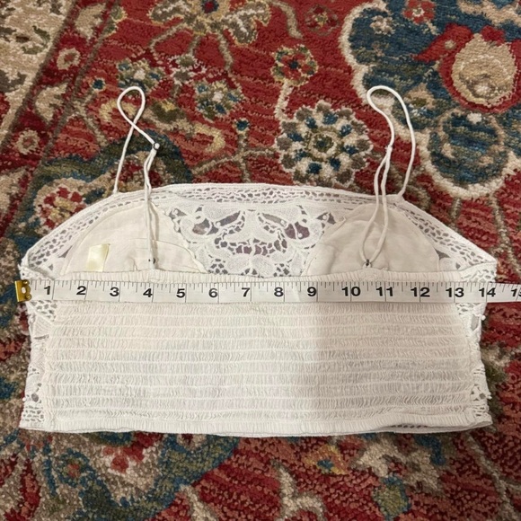 Free People Lyra Bralette Crop Top (size medium) - Picture 4 of 8
